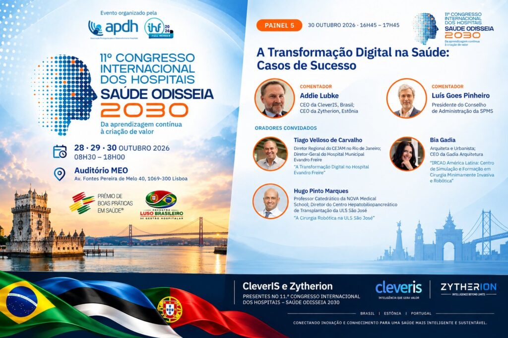 CleverIS e Zytherion no 11º Congresso Internacional dos Hospitais