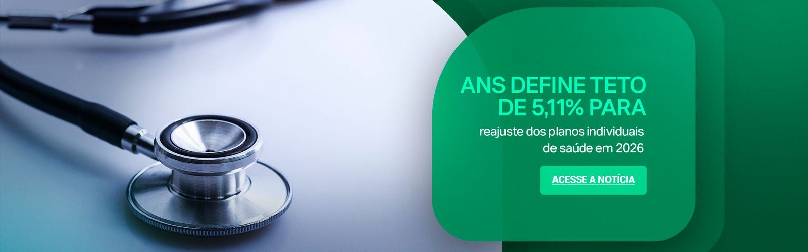 ANS define teto de 5,11% para reajuste dos planos individuais de saúde em 2026